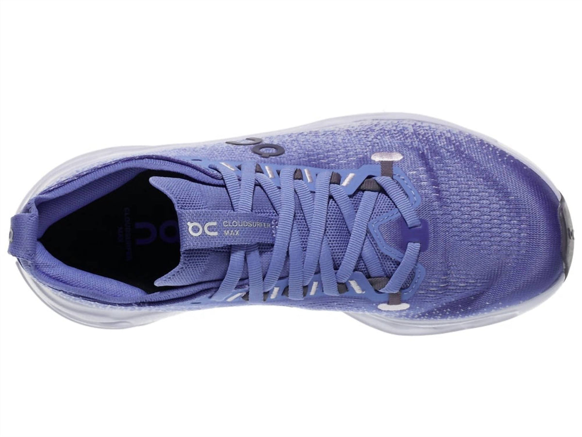 Women's Cloudsurfer Max Running Shoes In Sallor/ Thistle