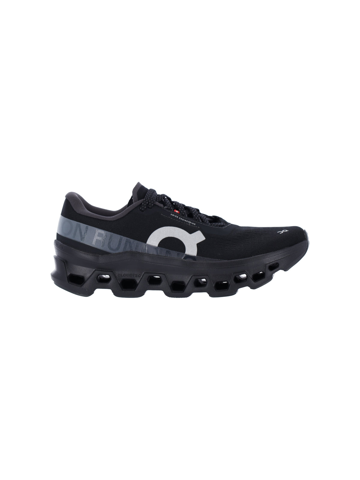 Black Cloudmonster Fabric Sneakers
