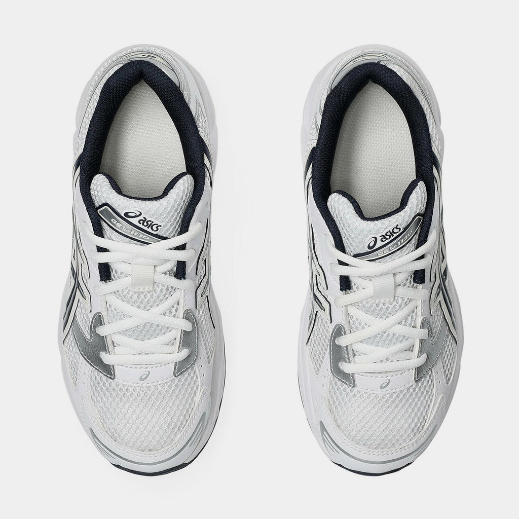 Gel 1130 Preschool Running Shoes (White/Navy)