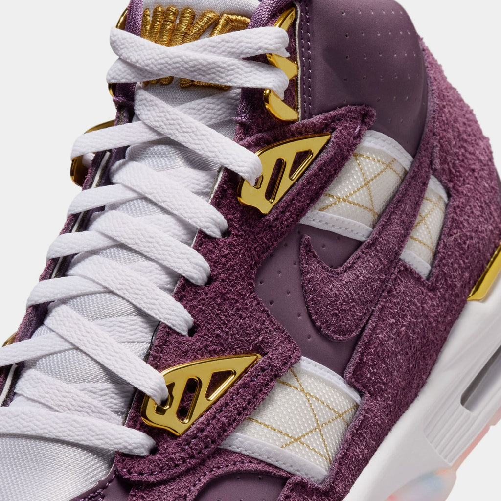 Air Trainer SC Pro Purple Mens Lifestyle Shoes (Pro Purple/White/Sail/Metallic Gold)