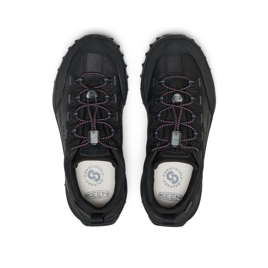 Women's Jasper Zionic Waterproof Sneaker  |  Black/Violet Quartz