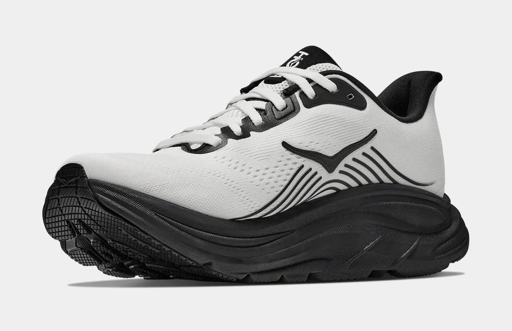Clifton 11 Mens Running Shoes (White/Black)