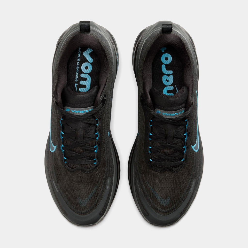 Vomero Plus Mens Running Shoes (Anthracite/Current Blue/Black)