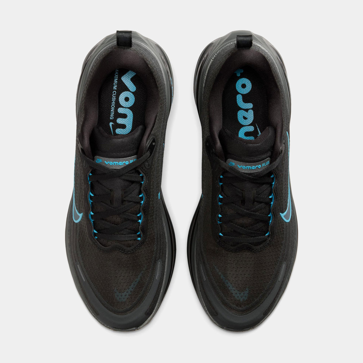 Vomero Plus Mens Running Shoes (Anthracite/Current Blue/Black)