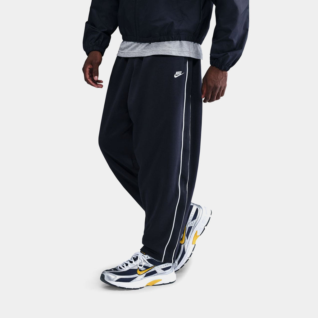 NSW Club Oversized Knit Track Mens Pants (Obsidian/White/White)