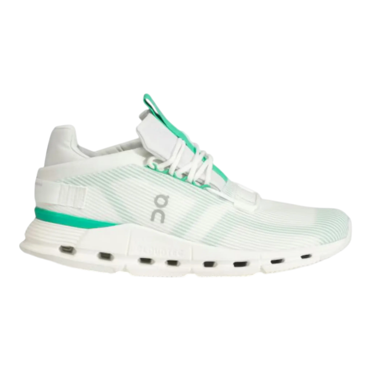 ON Cloudnova Void Sneaker in Undyed-white Mint | Men