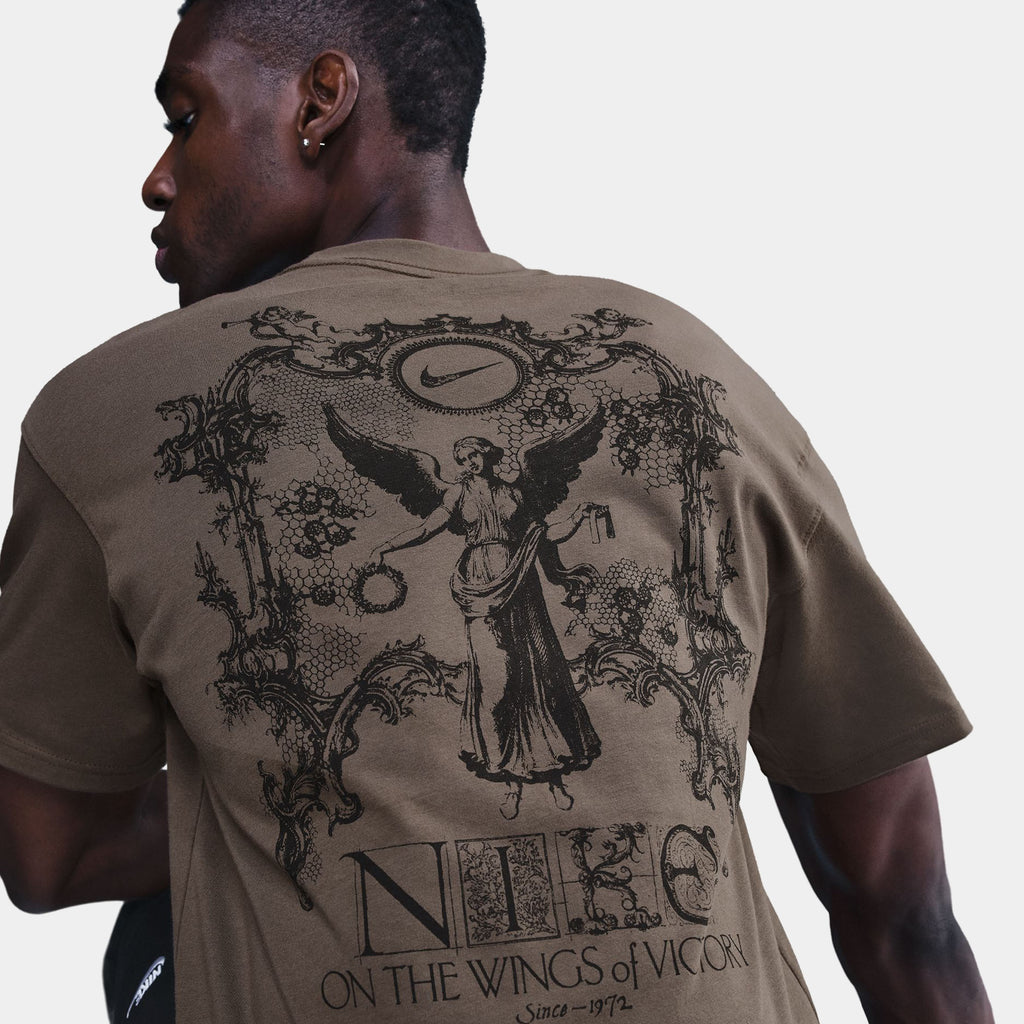 NSW Max 90 On The Wings Of Victory Mens Short Sleeve Shirt (Grey/Black)