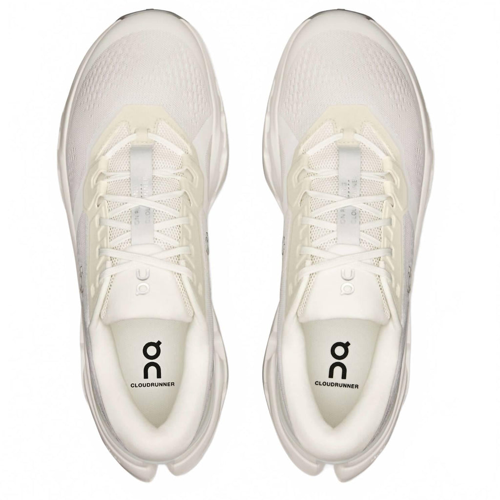 Men's Cloudrunner 3 Wide Running Shoe In White/glacier