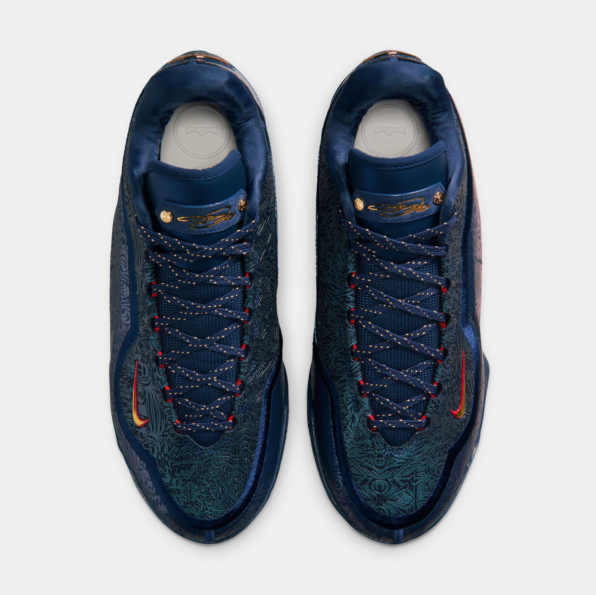 LeBron XXIII Out For Redemption Mens Basketball Shoes (Midnight Navy/Metallic Gold)