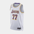 Los Angeles Lakers Association Edition Dri Fit Authentic Mens Jersey (White/Doncic Luka)