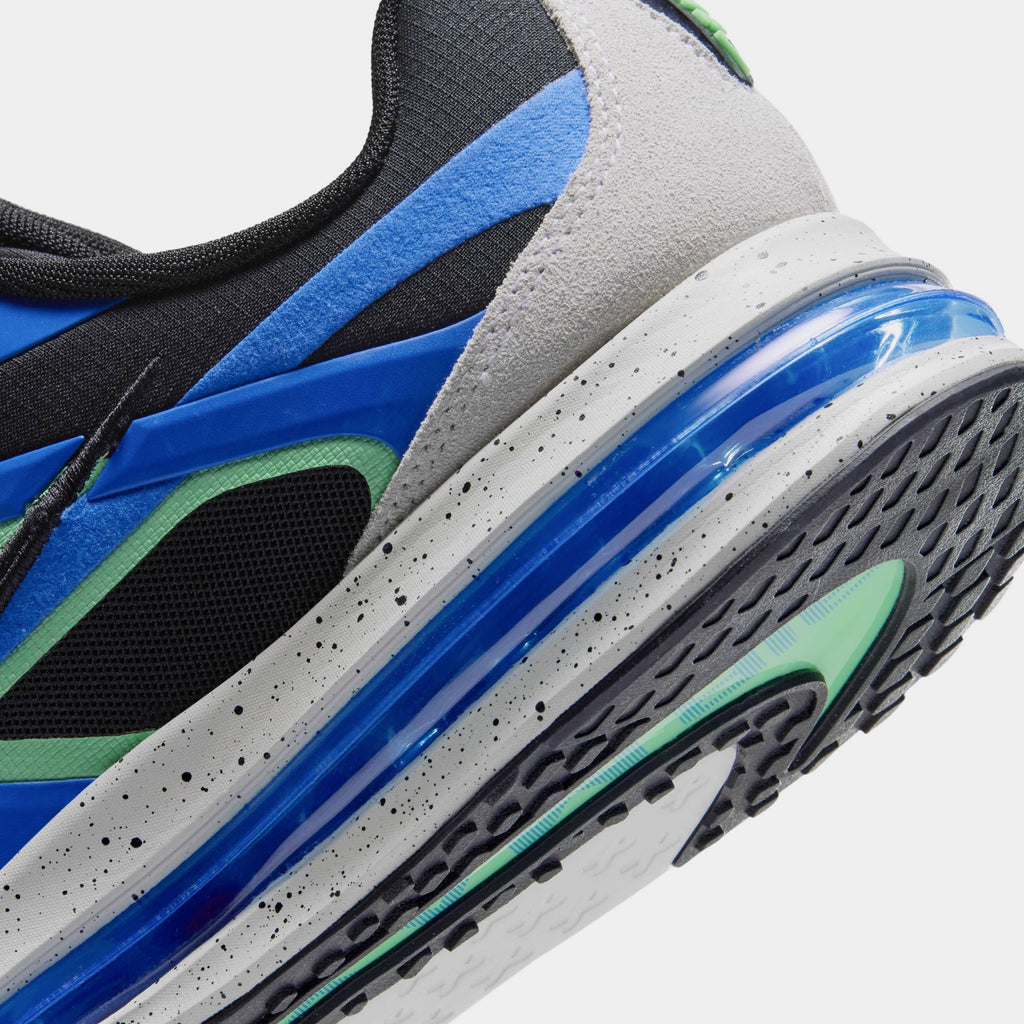 Air Max Metro Mens Running Shoes (Black/Black/Light Photo Blue/Illusion Green)