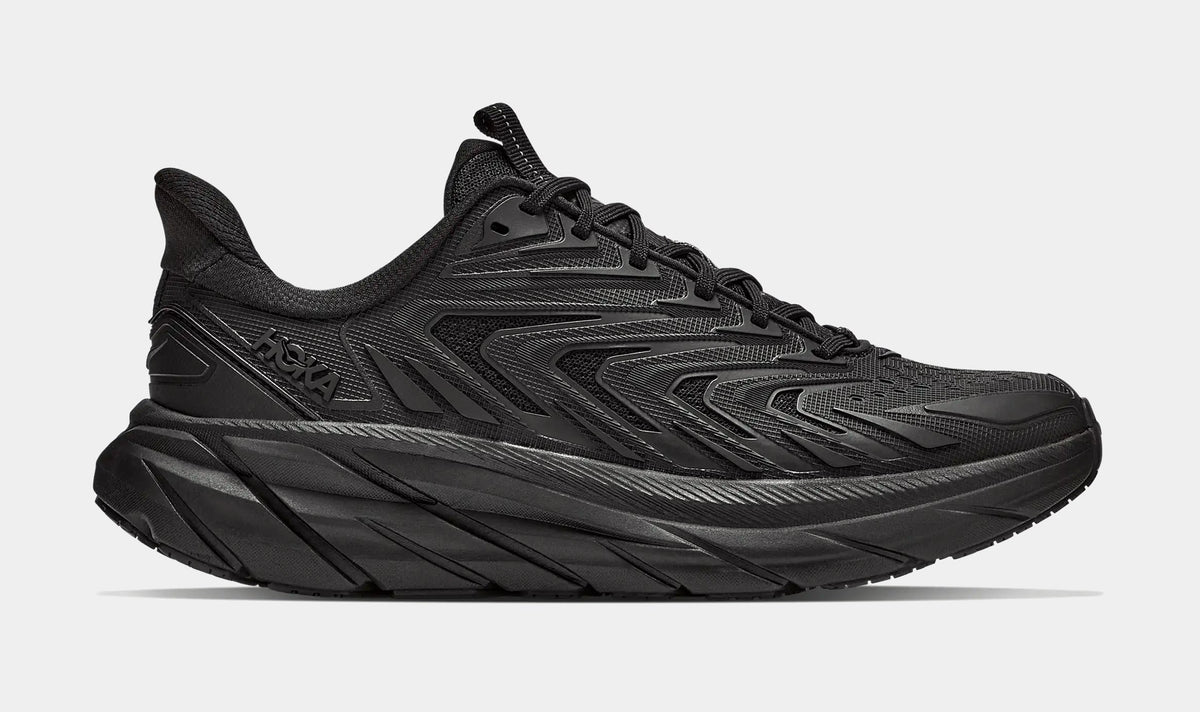Clifton UTL Mens Running Shoes (Black/Black)