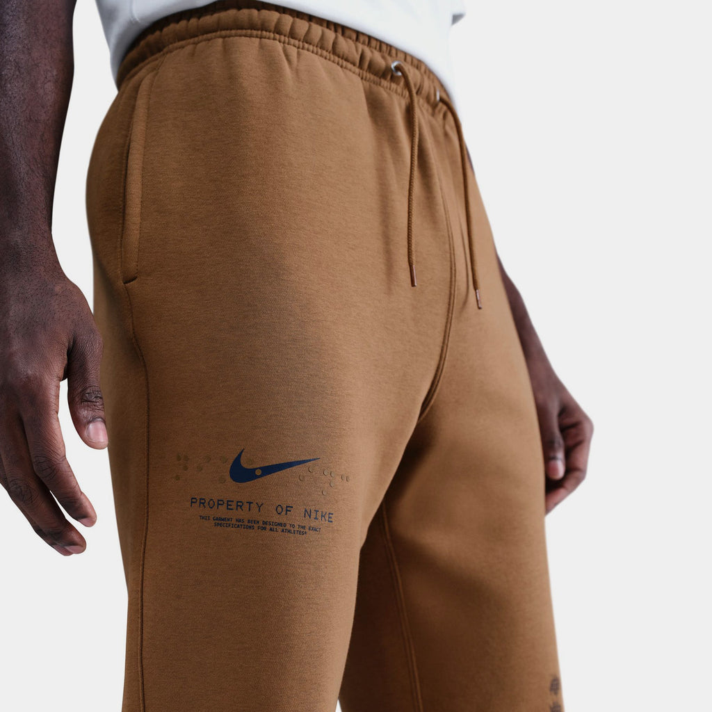 NSW Club Cuffed Ski Mens Pants (Brown)