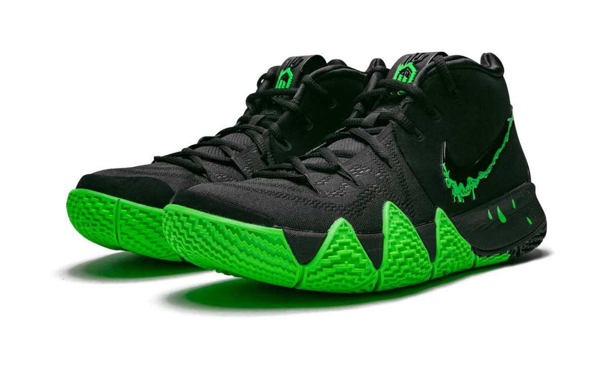 Kyrie 4 "Halloween - BLACK / RAGE GREEN" 943806 012