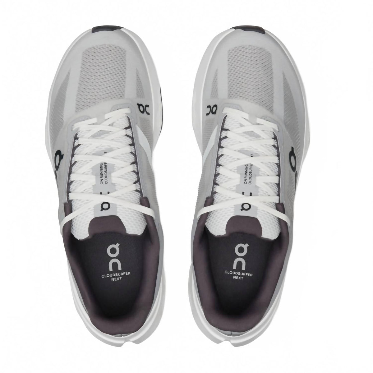 Women's Cloudsurfer Next Running Shoes In Glacier/ White