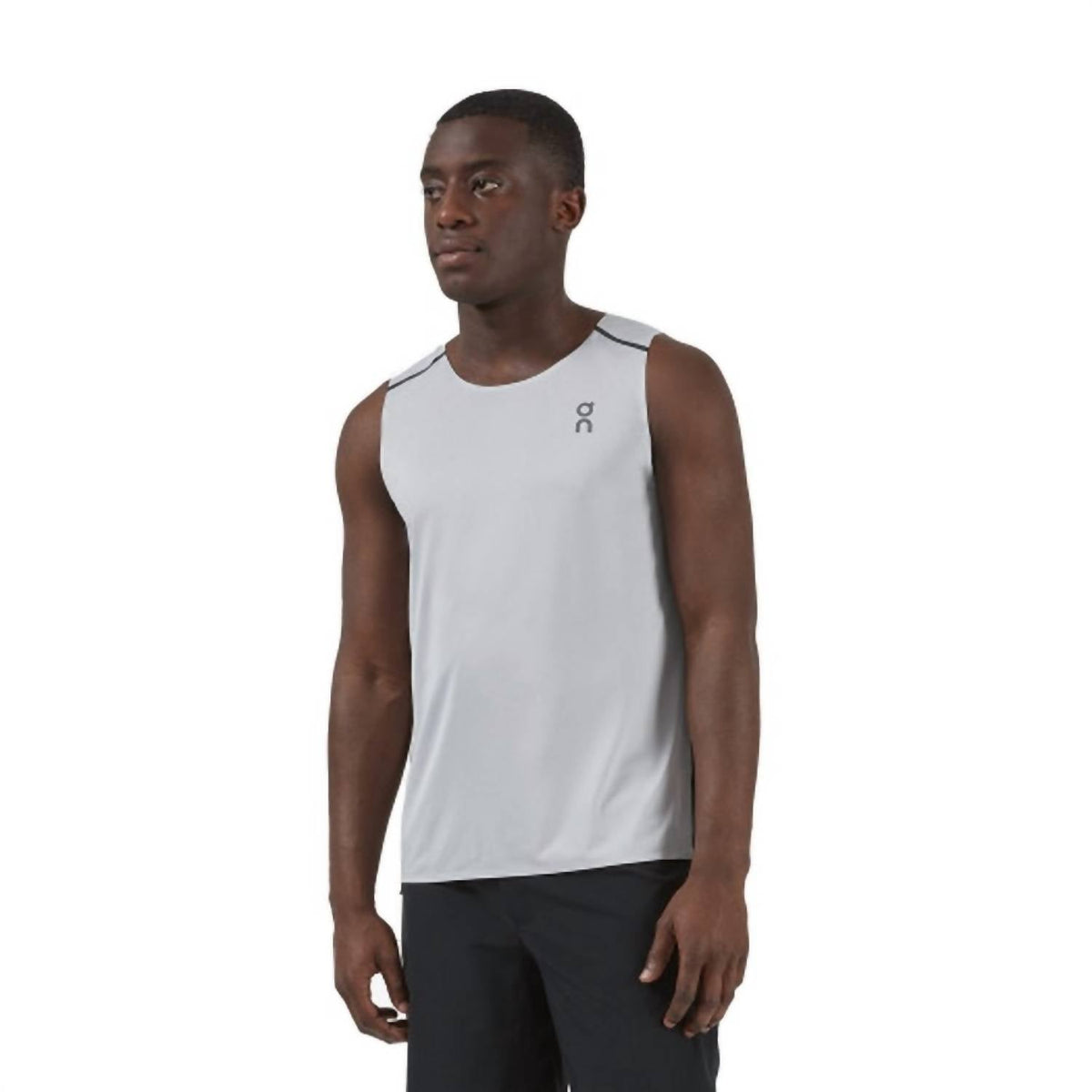 Men's Sleeveless Tank-T In Glacier/black