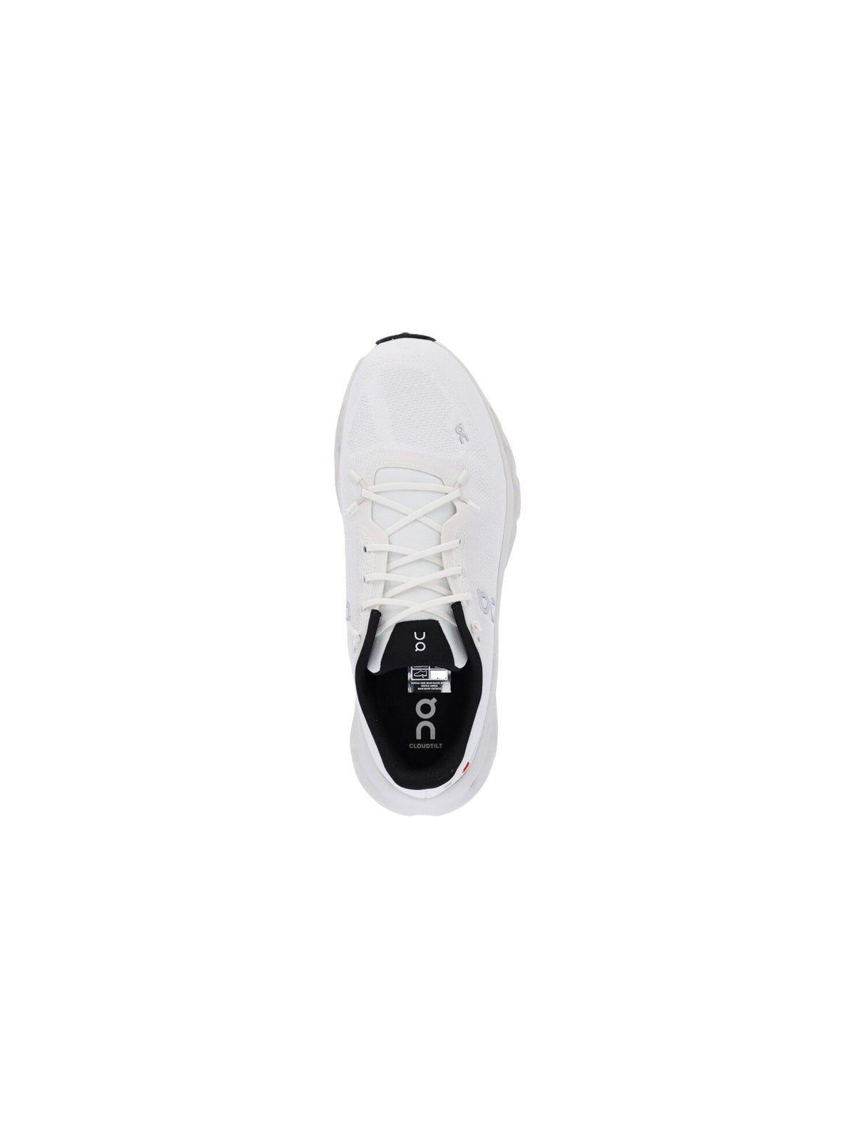 Low-Profile White Sneakers With Lightweight Sole Design