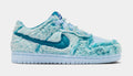 Dunk Low Abominable Snowman Preschool Lifestyle Shoes (Celestine Blue/Green Abyss/White)