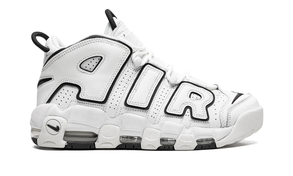 AIR MORE UPTEMPO MNS WMNS "White / Black" DO6718 100