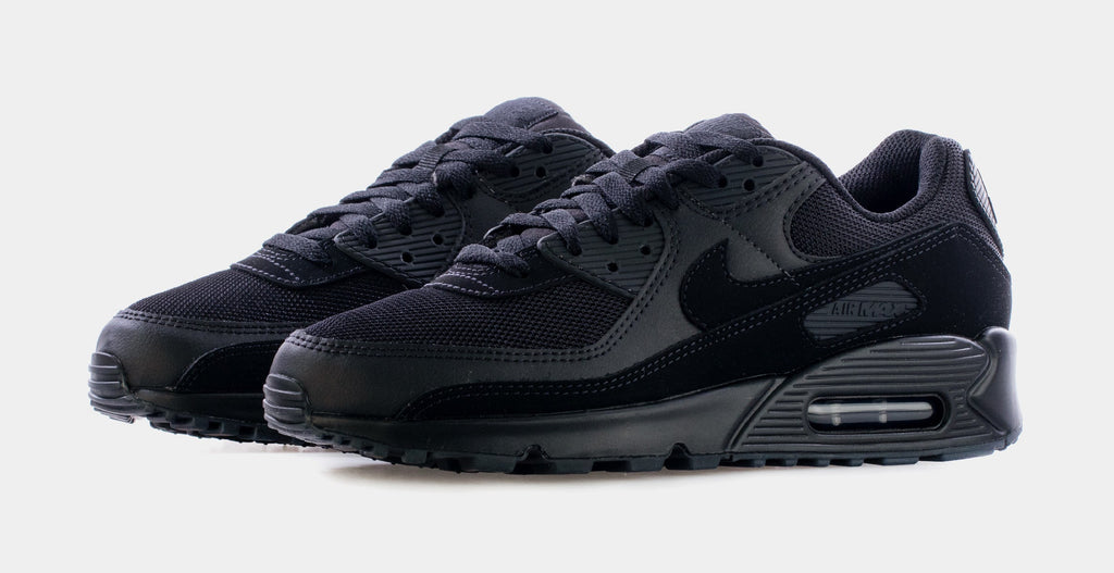 Air Max 90 Mens Running Shoes (Black/Black)