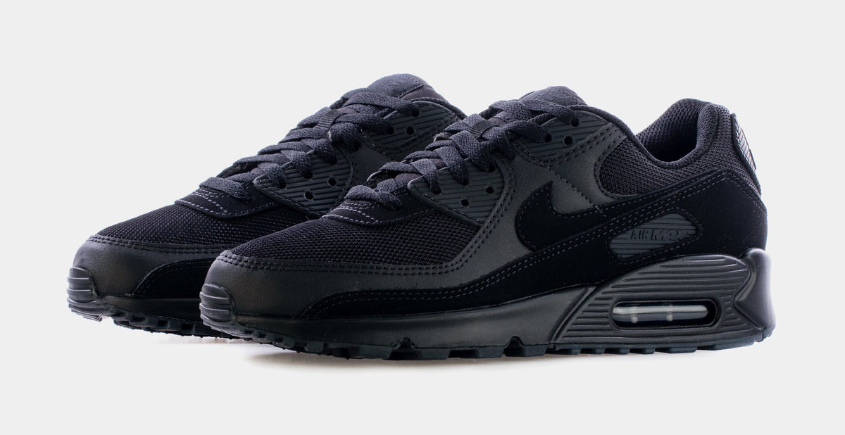 Air Max 90 Mens Running Shoes (Black/Black)