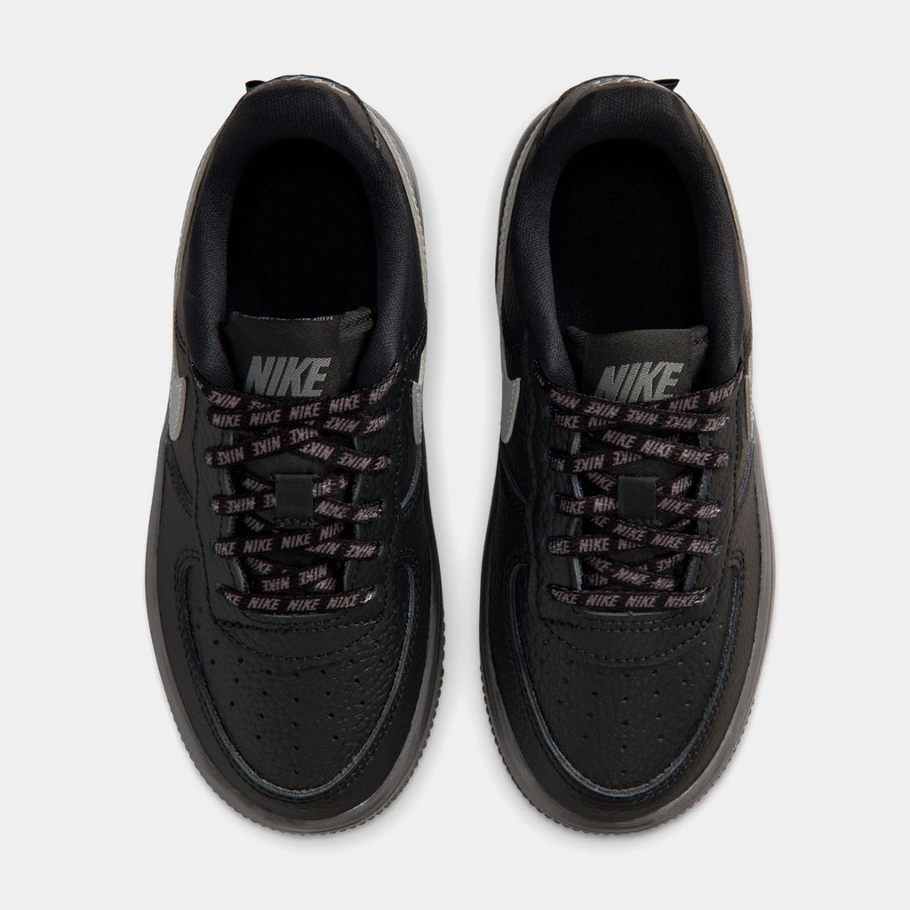 Air Force 1 Low Preschool Lifestyle Shoes (Black/Smoke Grey)