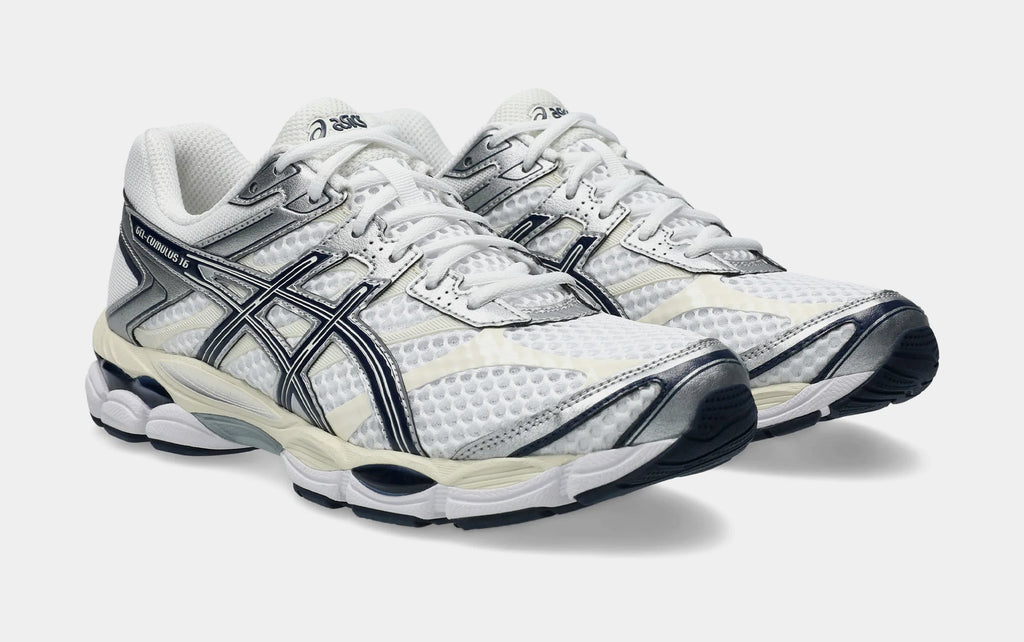Gel Cumulus 16 Mens Running Shoes (White/Midnight)