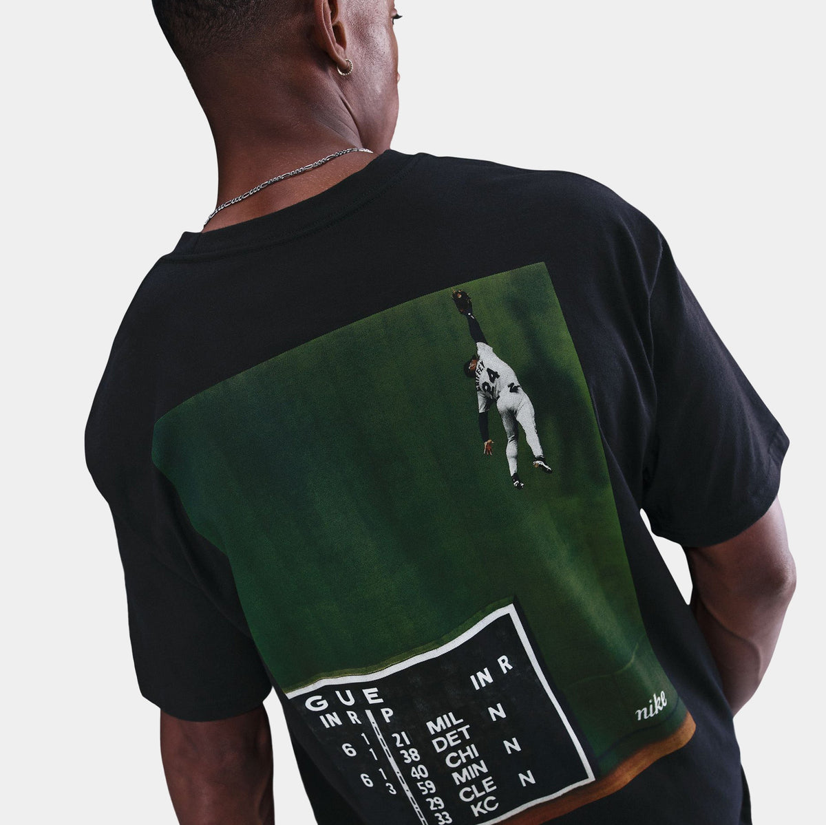 NSW Max90 Ken Griffey Mens Short Sleeve Shirt (Black)