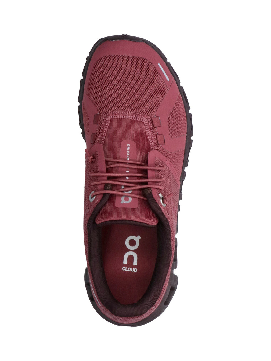 Burgundy Cloud 6 Sneakers