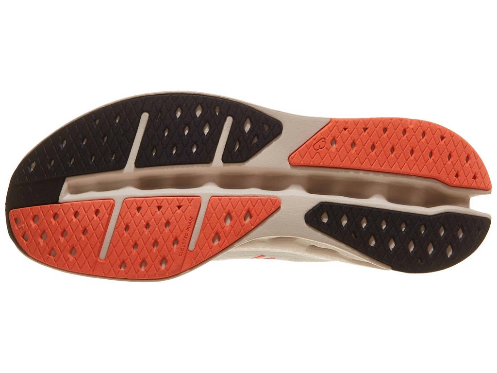 Men's Cloudsurfer Max Running Shoes In Ivory | Salmon