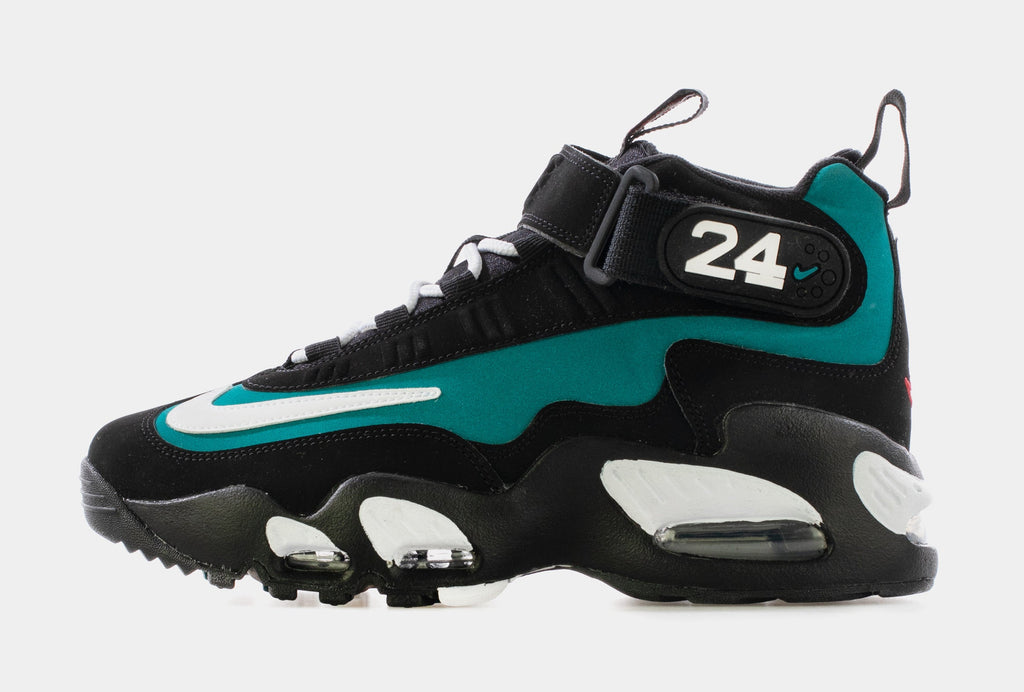 Air Griffey Max 1 Black And Freshwater Grade School Lifestyle Shoes (Black/Multi Color/Freshwater/White))