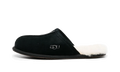 Scuff Slipper Fleece Lined "Black" 1101111 BLK