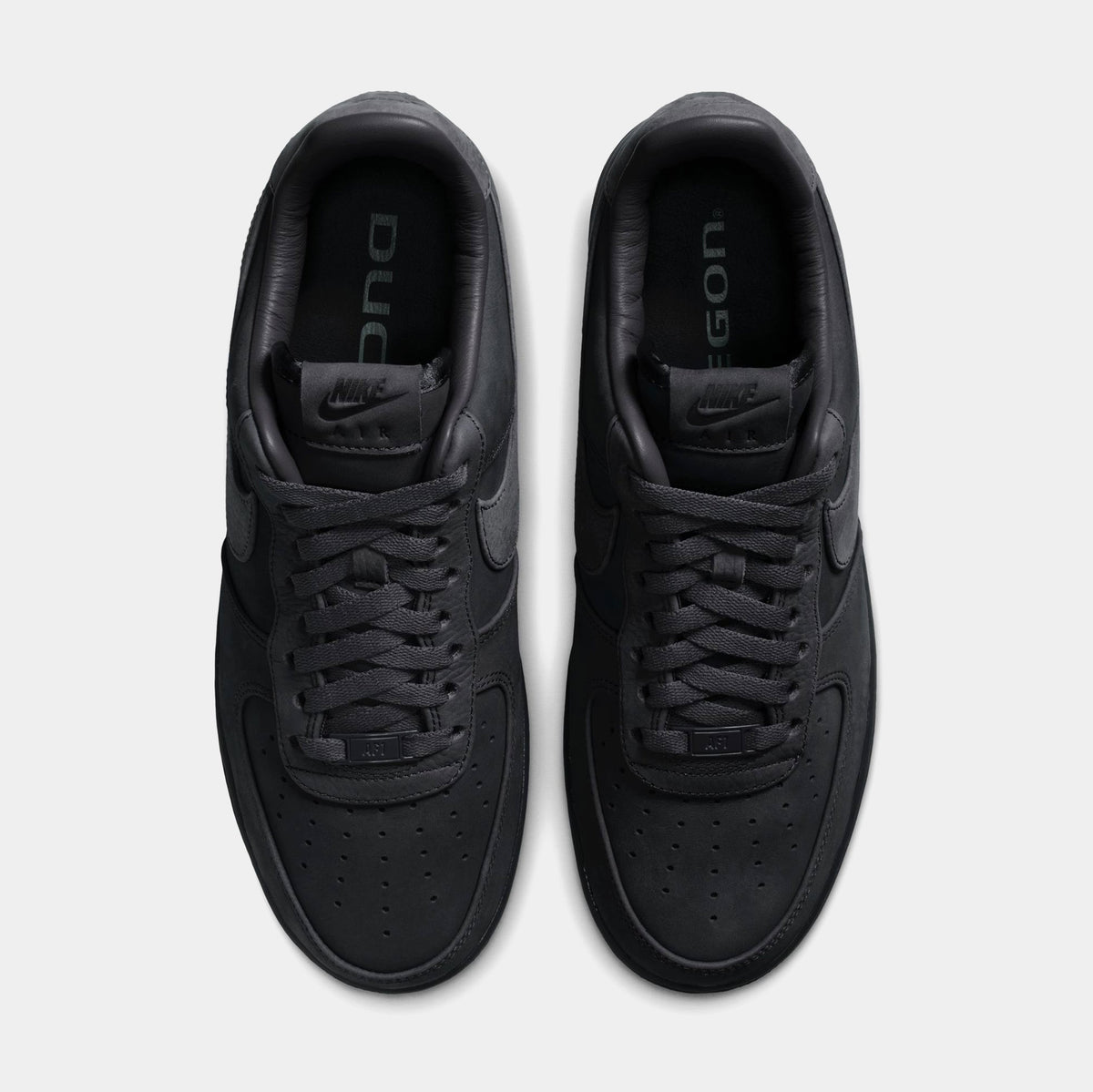 Air Force 1 University Of Oregon Mens Lifestyle Shoes (Black/Black)