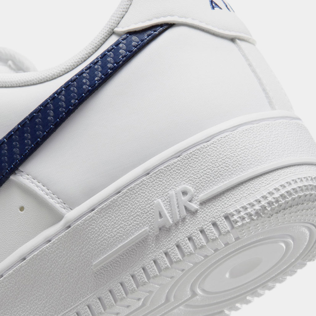 Air Force 1 '07 Mens Lifestyle Shoes (White/Midnight Navy/White)