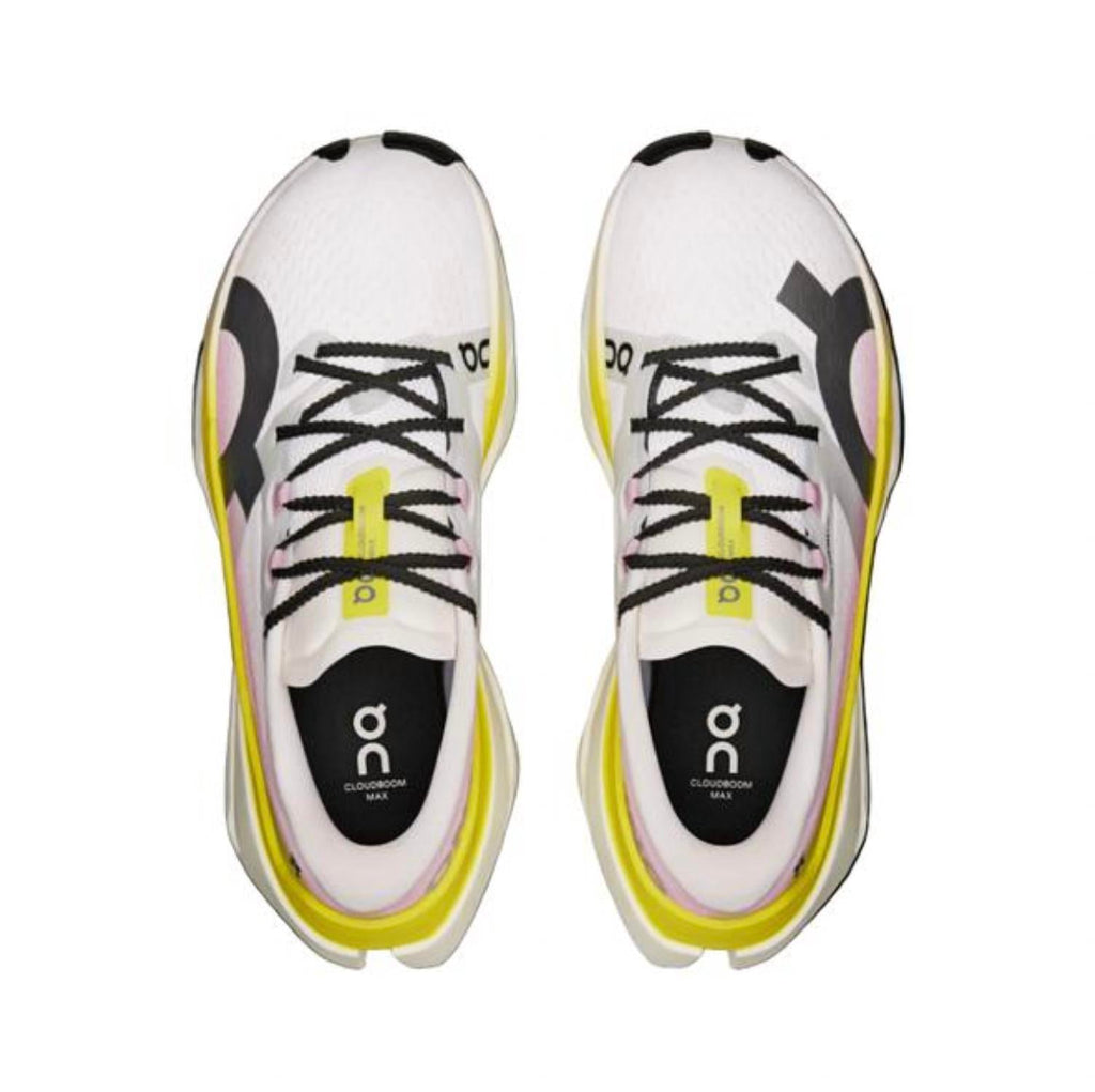 Women's Cloudboom Max Running Shoe In Lime/raspberry