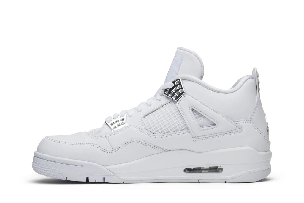 Jordan 4 Retro 'Pure Money' 2017 White Metallic Silver