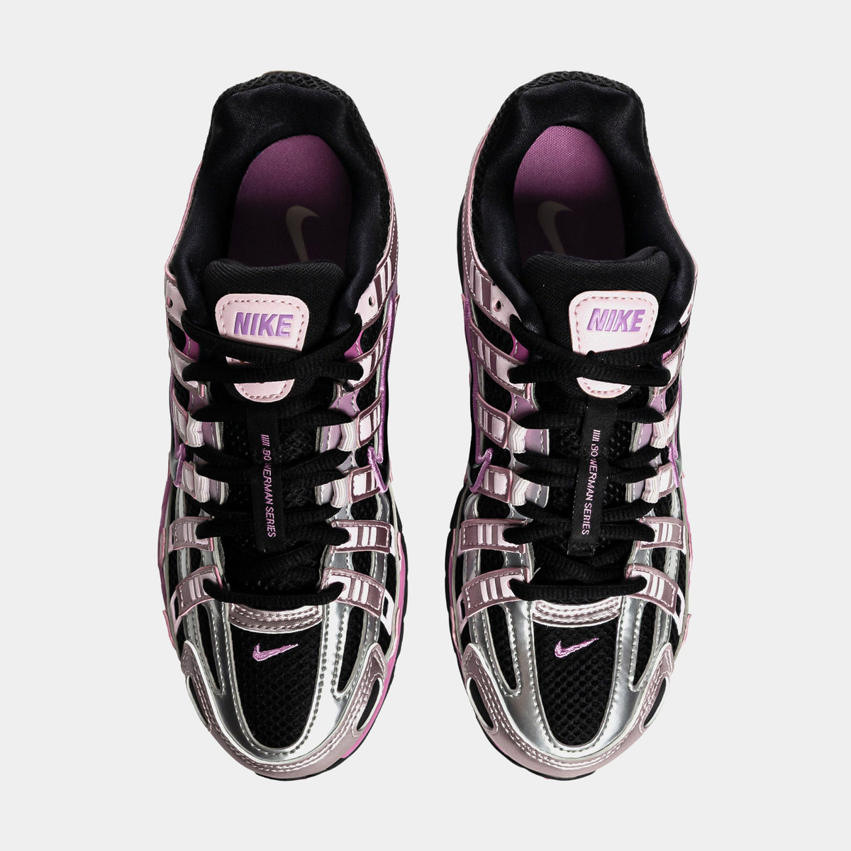 P-6000 Womens Lifestyle Shoes (Black/Pink)
