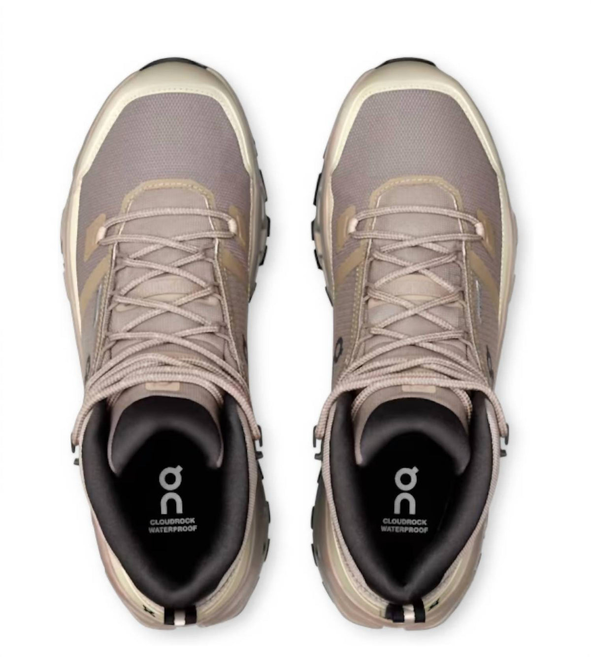 Men's Cloudrock Mid Waterproof Hiking Boot In Cinder/desert