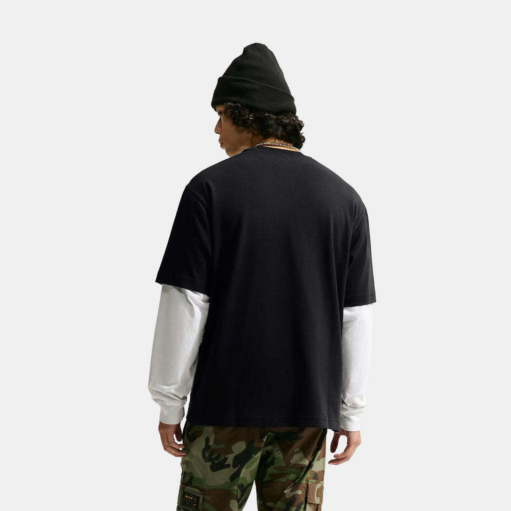 Sportswear Goddess Mens Short Sleeve Shirt (Black)