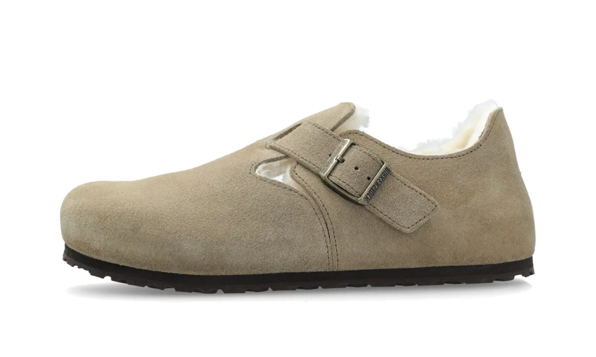 London Shearling "Suede Leather - Taupe" 1028235