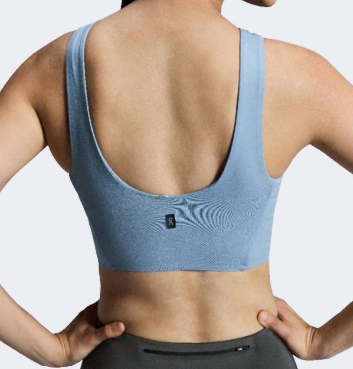 Core 2 In 1 Running Tank Top In Chambray
