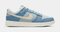 Dunk Low Womens Lifestyle Shoes (Smokey Blue/Pale Ivory/Denim Turquoise/Ochre)