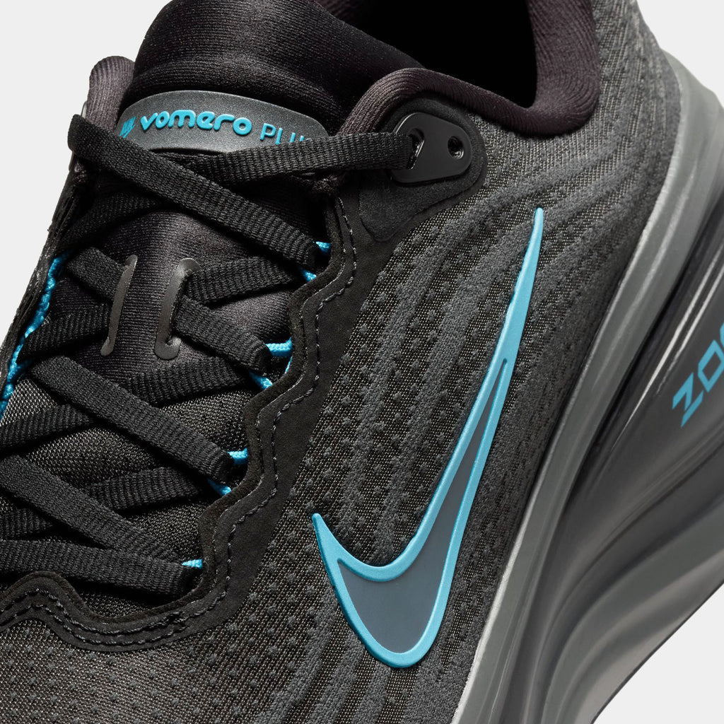 Vomero Plus Mens Running Shoes (Anthracite/Current Blue/Black)
