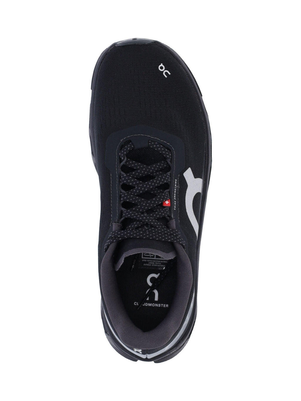 Black Cloudmonster Fabric Sneakers