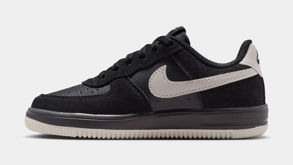 Air Force 1 Low LV8 2 Preschool Lifestyle Shoes (Black/Light Bone)