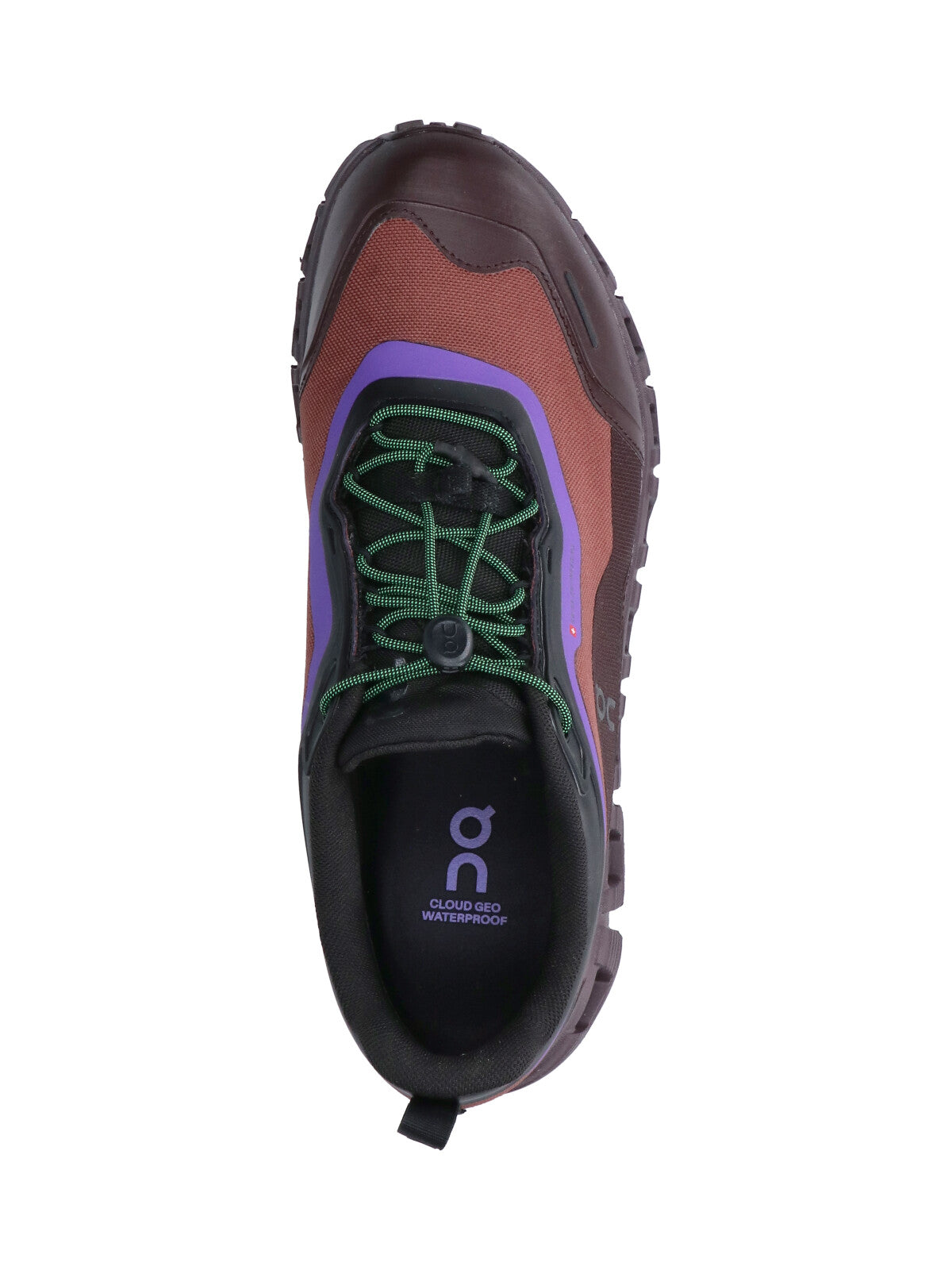 Burgundy Cloud 6 Geo Waterproof Sneakers