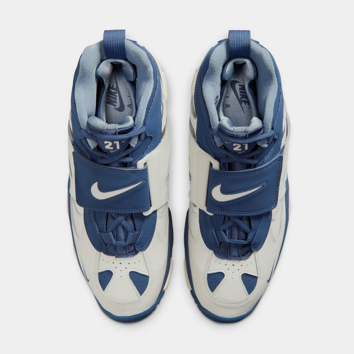 Air Diamond Turf II Sail And Blue Grey Mens Basketball Shoes (Sail/Mystic Navy/Blue Grey/Metallic Gold)