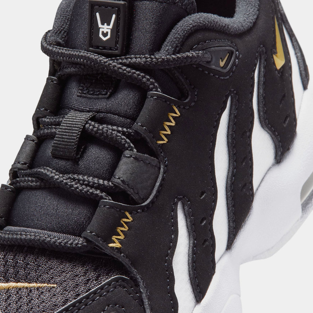 Air DT Max 96 Low Preschool Basketball Shoes (Black/Metallic Gold/White)