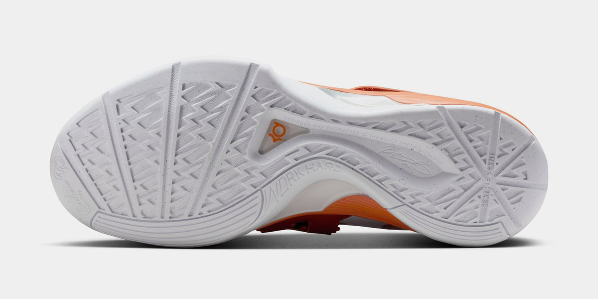 Zoom KD 4 Desert Orange Mens Basketball Shoes (Desert Orange/White)