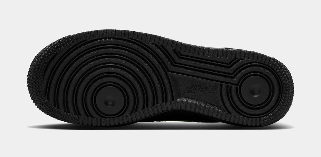 Air Force 1 Grade School Lifestyle Shoes (Black/Arctic Green/Anthracite)